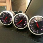 Indicator Defi volt meter, ampere, oil temp dll