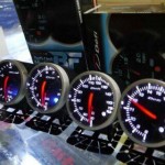 Indicator Defi volt meter, ampere, oil temp dll