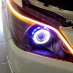 Alis headlamp fleksibel + proyektor headlamp custom