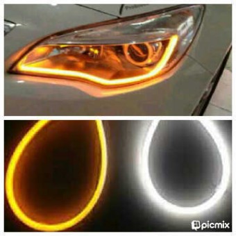 Alis headlamp fleksibel + proyektor headlamp custom