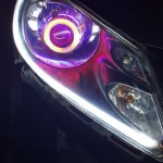Alis headlamp fleksibel + proyektor headlamp custom