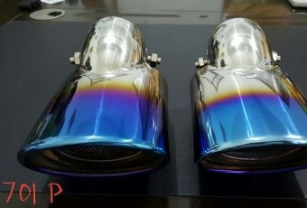 buntur knalpot pelangi bengkok