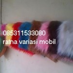 Bulu Dushboard 1 warna bulu panjang ukuran 50cm x 2mtr